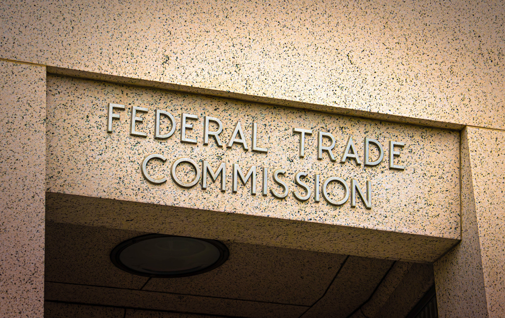 Sign,On,Doorway,For,The,Federal,Trade,Commission,In,Washington