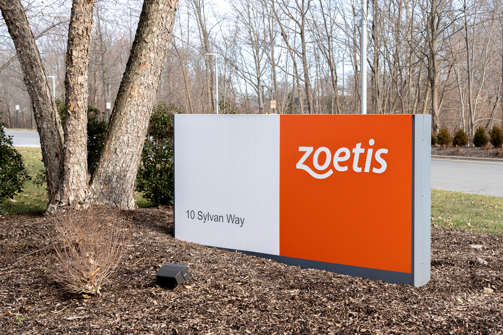 New,Jersey,,Usa, ,January,27,,2019:,Zoetis,Sign,At