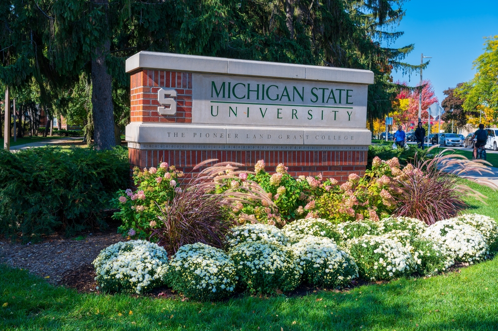 East,Lansing,Mi, ,October,18,,2022:,Michigan,State,University