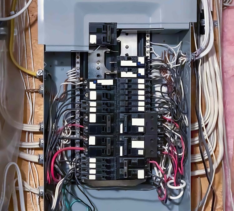 A,House,Electric,Box,Or,Fuse,Box,That,Controls,The