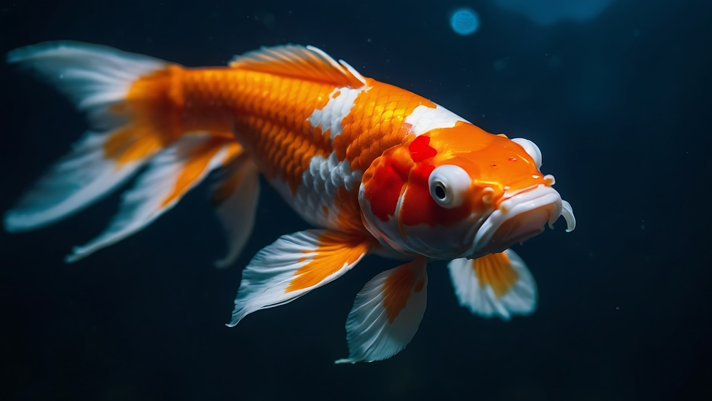 Close,Up,Photo,Beautiful,Koi,Fish