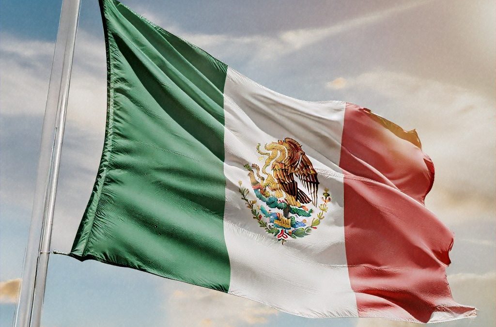 Mexico,Flag,Waving